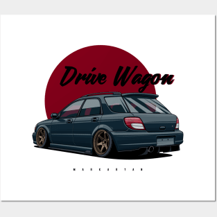 Drive Wagon Posters and Art